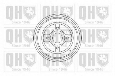 QUINTON HAZELL bdr346 -  Тормозной барабан
